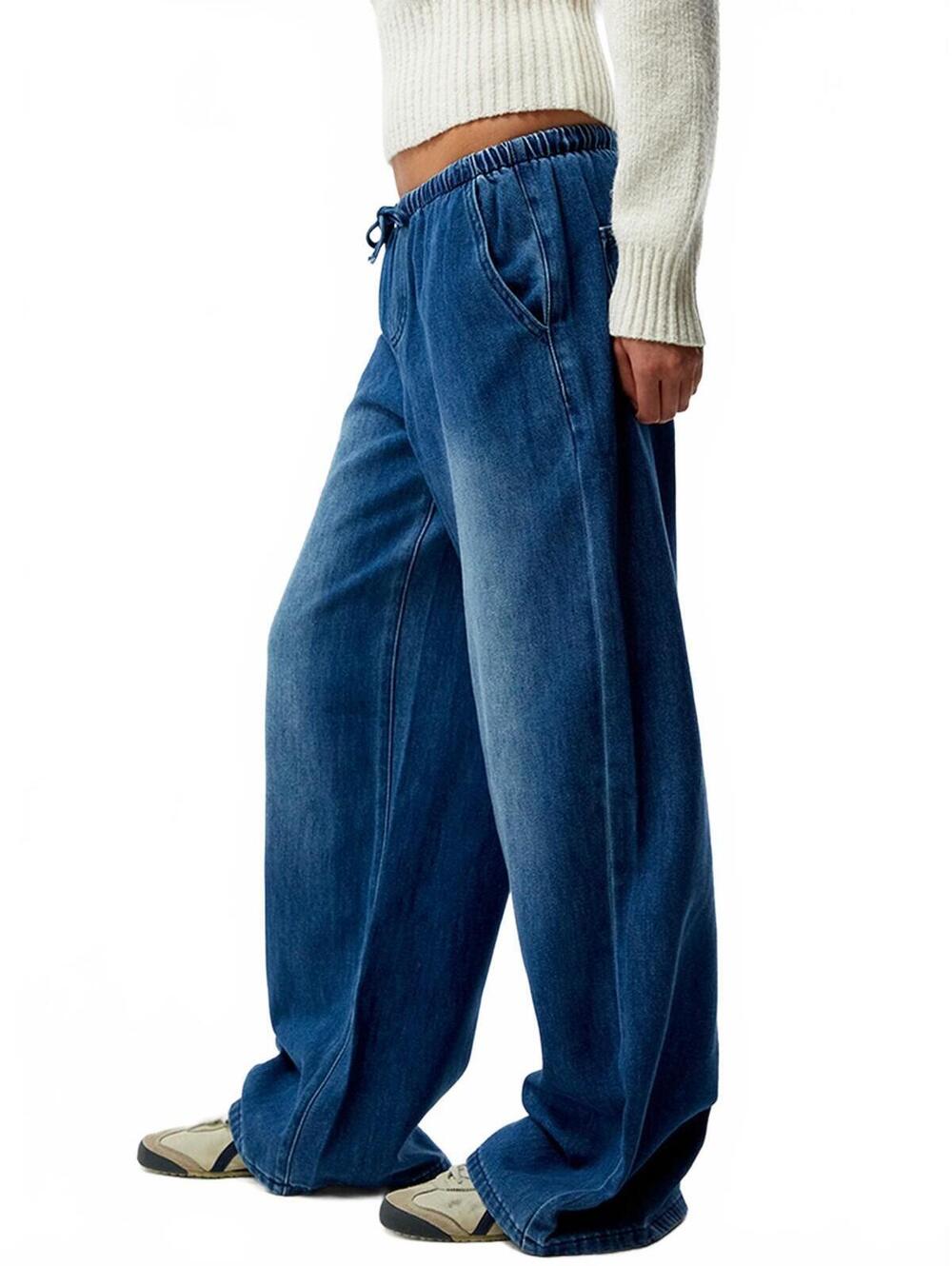 Pacsun Easy Baggy Denim Pants NWT Medium Indigo Size Small